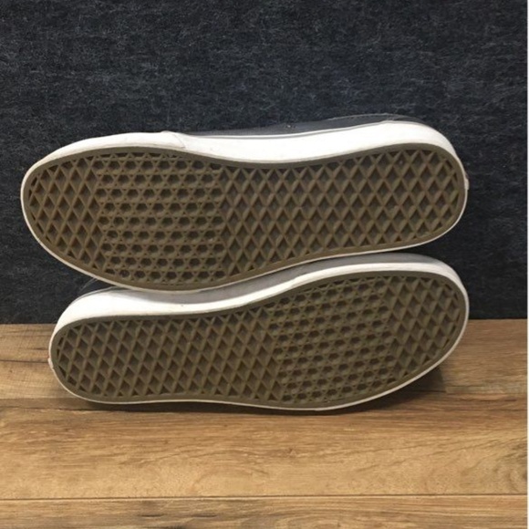 Vans Men's Chukka Low Grey/White Chambray Skate Shoes - Size 10.5 - Picture 4 of 6